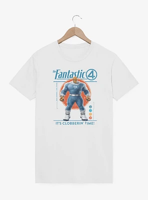 Marvel The Fantastic Four: First Steps It's Clobberin' Time Ben Grimm Thing T-Shirt