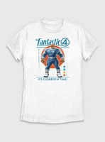 Marvel The Fantastic Four: First Steps It's Clobberin' Time Ben Grimm Thing Womens T-Shirt