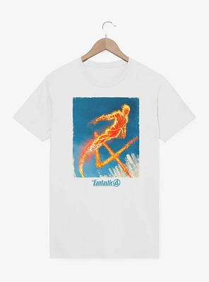 Marvel The Fantastic Four: First Steps Human Torch T-Shirt
