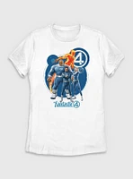 Marvel The Fantastic Four: First Steps Team Womens T-Shirt