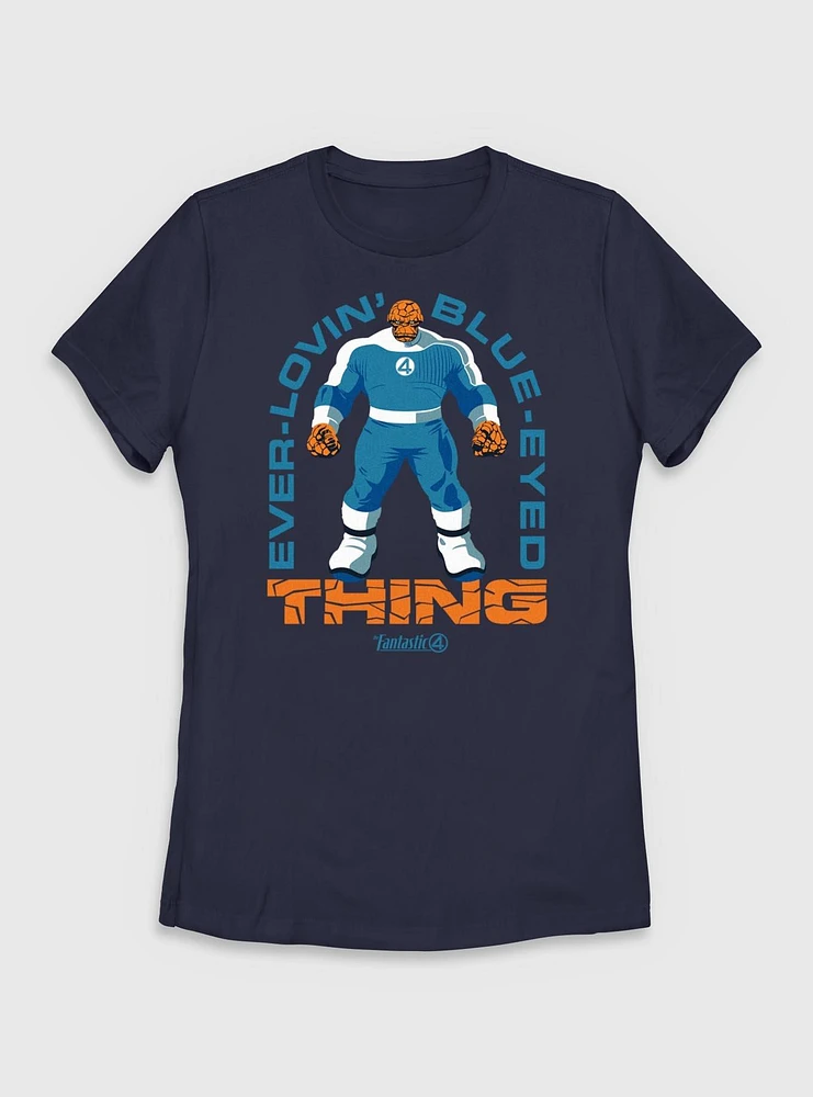 Marvel The Fantastic Four: First Steps Ever-Lovin Blue-Eyed Thing Womens T-Shirt
