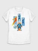Marvel The Fantastic Four: First Steps Family Of Heroes Womens T-Shirt
