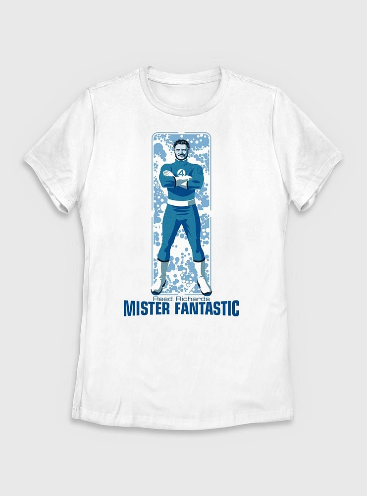 Marvel The Fantastic Four: First Steps Mister Reed Richards Womens T-Shirt