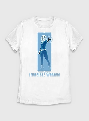 Marvel The Fantastic Four: First Steps Invisible Woman Sue Storm Womens T-Shirt