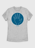 Marvel The Fantastic Four: First Steps Invisible Woman Icon Womens T-Shirt