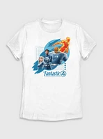 Marvel The Fantastic Four: First Steps Team Up Womens T-Shirt
