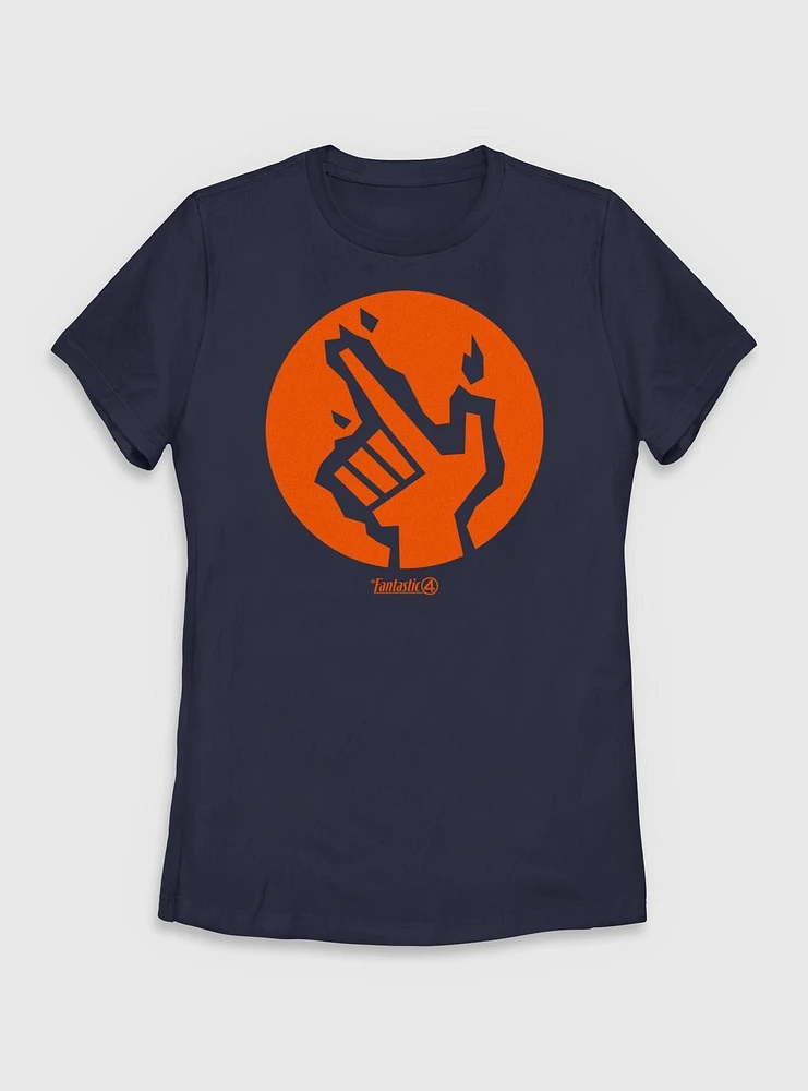 Marvel The Fantastic Four: First Steps Human Torch Icon Womens T-Shirt