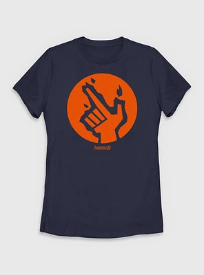 Marvel The Fantastic Four: First Steps Human Torch Icon Womens T-Shirt