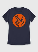 Marvel The Fantastic Four: First Steps Human Torch Icon Womens T-Shirt