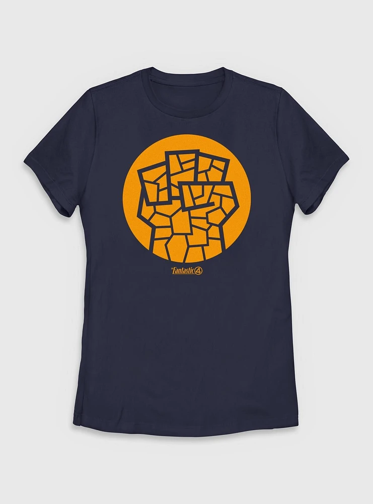 Marvel The Fantastic Four: First Steps Thing Icon Womens T-Shirt