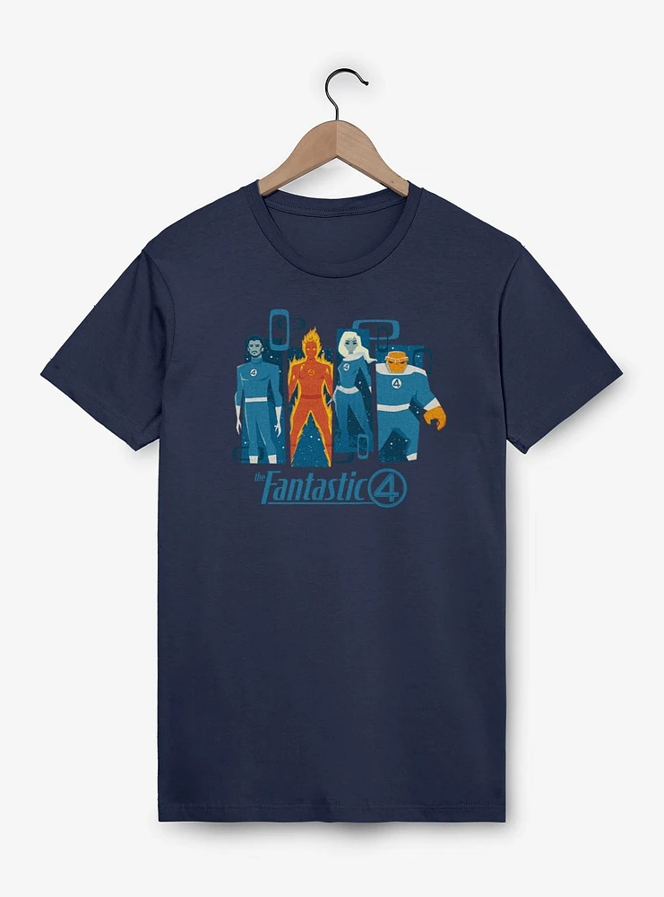 Marvel The Fantastic Four: First Steps Simple Panels T-Shirt