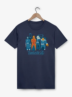 Marvel The Fantastic Four: First Steps Simple Panels T-Shirt