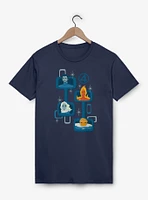 Marvel The Fantastic Four: First Steps Retro Heads T-Shirt