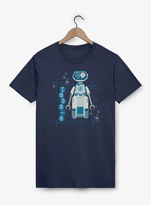 Marvel The Fantastic Four: First Steps H.E.R.B.I.E. Robot T-Shirt