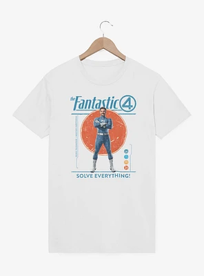 Marvel The Fantastic Four: First Steps Solve Everything Reed Richards Mister T-Shirt