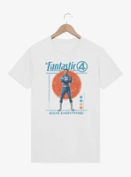 Marvel The Fantastic Four: First Steps Solve Everything Reed Richards Mister T-Shirt