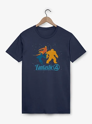 Marvel The Fantastic Four: First Steps Team Silhouette T-Shirt