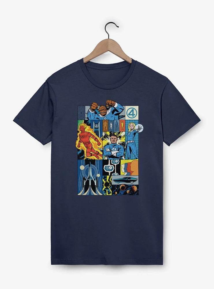 Marvel The Fantastic Four: First Steps Classic Four T-Shirt