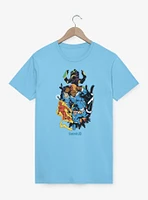 Marvel The Fantastic Four: First Steps Galactus Vs. Four T-Shirt