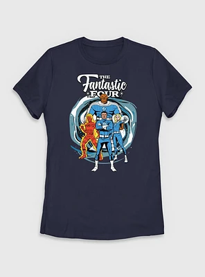 Marvel The Fantastic Four: First Steps Power Pose Womens T-Shirt