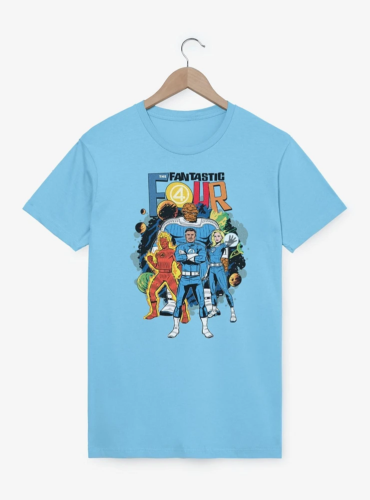 Marvel The Fantastic Four: First Steps Cosmic Pose T-Shirt