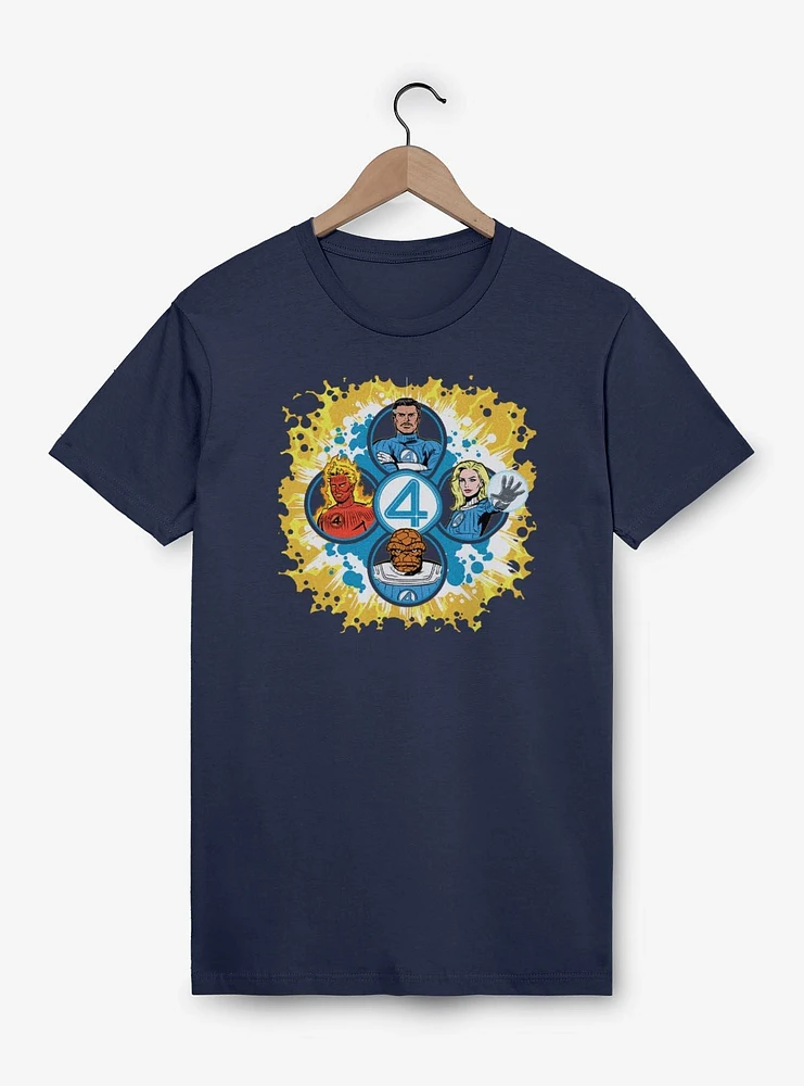 Marvel The Fantastic Four: First Steps Cosmic Explorers T-Shirt