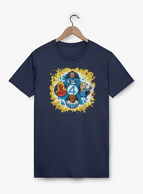 Marvel The Fantastic Four: First Steps Cosmic Explorers T-Shirt