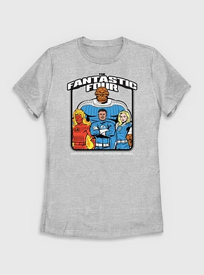 Marvel The Fantastic Four: First Steps Four Classic Protectors Womens T-Shirt
