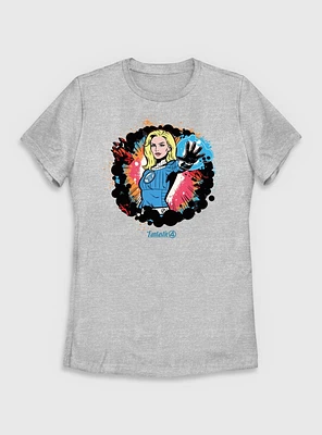 Marvel The Fantastic Four: First Steps Sue Storm Invisible Woman Power Womens T-Shirt