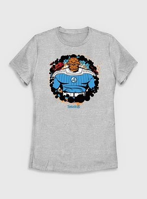 Marvel The Fantastic Four: First Steps Ben Grimm Thing Power Womens T-Shirt