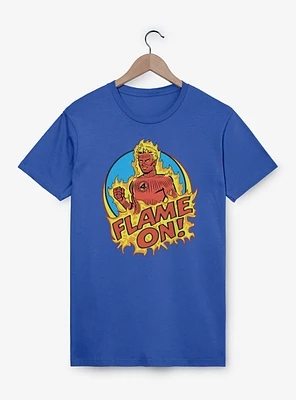 Marvel The Fantastic Four: First Steps Flame On Human Torch T-Shirt