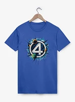 Marvel The Fantastic Four: First Steps Planets Logo T-Shirt