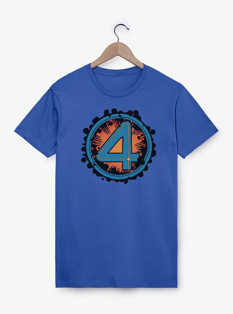 Marvel The Fantastic Four: First Steps Explosion Logo T-Shirt