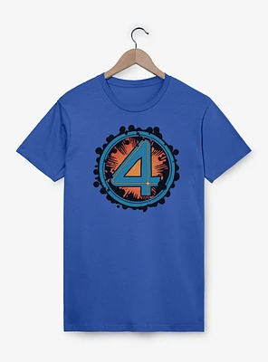 Marvel The Fantastic Four: First Steps Explosion Logo T-Shirt