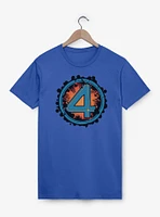 Marvel The Fantastic Four: First Steps Explosion Logo T-Shirt