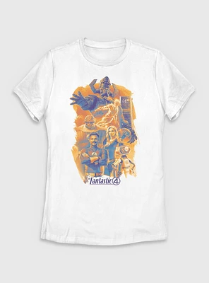 Marvel The Fantastic Four: First Steps Poster Womens T-Shirt