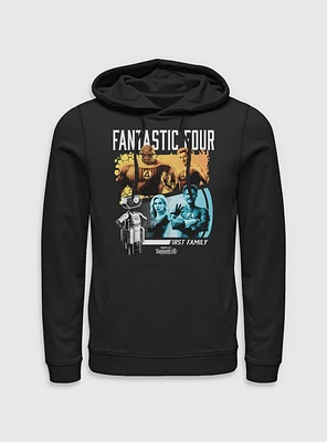 Marvel The Fantastic Four: First Steps Family & H.E.R.B.I.E. Hoodie