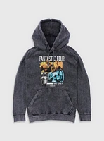 Marvel The Fantastic Four: First Steps Family & H.E.R.B.I.E. Mineral Wash Hoodie