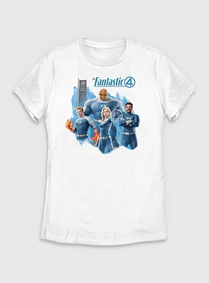 Marvel The Fantastic Four: First Steps Family Womens T-Shirt