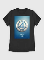 Marvel The Fantastic Four: First Steps Prepare 4 Launch Poster Womens T-Shirt