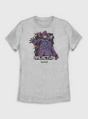 Marvel The Fantastic Four: First Steps Cosmic Galactus Womens T-Shirt