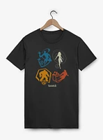 Marvel The Fantastic Four: First Steps Team Icons T-Shirt
