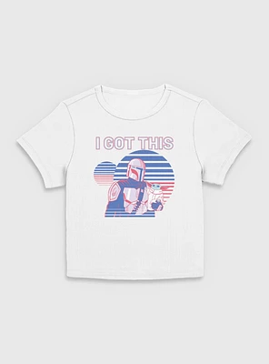 Star Wars The Mandalorian Got Stripes Women Baby T-Shirt