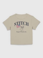 Disney Lilo & Stitch Flag Women Baby T-Shirt