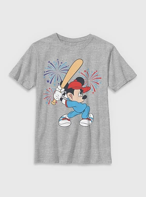 Disney Mickey Mouse Burst Youth T-Shirt