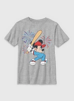 Disney Mickey Mouse Burst Youth T-Shirt