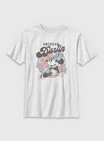 Disney Minnie Mouse American Darlin Youth T-Shirt