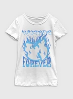 Wu-Tang Clan Forever Blue Fire Youth Girls T-Shirt