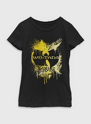 Wu-Tang Clan Forever Splatter Youth Girls T-Shirt