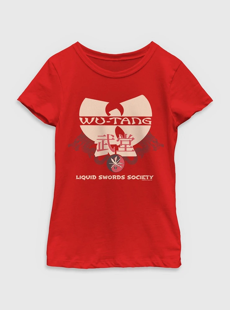 Wu-Tang Clan Liquid Swords Society Youth Girls T-Shirt